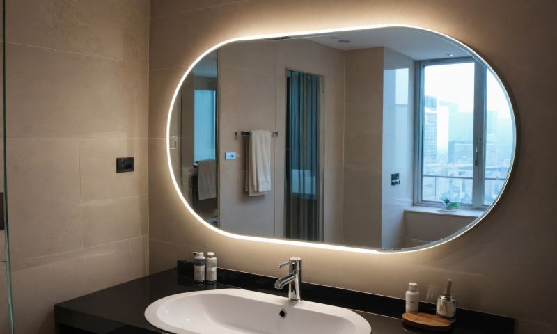Backlit Mirrors and Vanity Areas